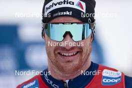 14.03.2021, Engadin, Switzerland (SUI): Dario Cologna (SUI) - FIS world cup cross-country, pursuit men, Engadin (SUI). www.nordicfocus.com. © Modica/NordicFocus. Every downloaded picture is fee-liable.