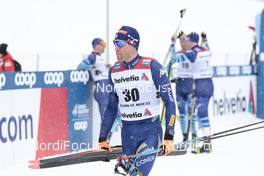 14.03.2021, Engadin, Switzerland (SUI): Federico Pellegrino (ITA) - FIS world cup cross-country, pursuit men, Engadin (SUI). www.nordicfocus.com. © Modica/NordicFocus. Every downloaded picture is fee-liable.