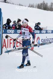 14.03.2021, Engadin, Switzerland (SUI): Andrew Musgrave (GBR) - FIS world cup cross-country, pursuit men, Engadin (SUI). www.nordicfocus.com. © Modica/NordicFocus. Every downloaded picture is fee-liable.