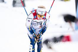14.03.2021, Engadin, Switzerland (SUI): Jens Burman (SWE) - FIS world cup cross-country, pursuit men, Engadin (SUI). www.nordicfocus.com. © Modica/NordicFocus. Every downloaded picture is fee-liable.