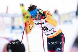 14.03.2021, Engadin, Switzerland (SUI): Jonas Dobler (GER) - FIS world cup cross-country, pursuit men, Engadin (SUI). www.nordicfocus.com. © Modica/NordicFocus. Every downloaded picture is fee-liable.
