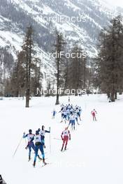 14.03.2021, Engadin, Switzerland (SUI): Cedric Steiner (SUI) - FIS world cup cross-country, pursuit men, Engadin (SUI). www.nordicfocus.com. © Modica/NordicFocus. Every downloaded picture is fee-liable.