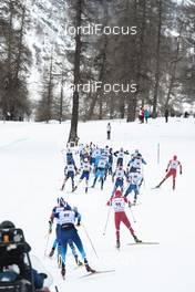 14.03.2021, Engadin, Switzerland (SUI): Ilia Semikov (RUS) - FIS world cup cross-country, pursuit men, Engadin (SUI). www.nordicfocus.com. © Modica/NordicFocus. Every downloaded picture is fee-liable.