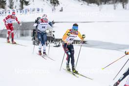 14.03.2021, Engadin, Switzerland (SUI): Jonas Dobler (GER) - FIS world cup cross-country, pursuit men, Engadin (SUI). www.nordicfocus.com. © Modica/NordicFocus. Every downloaded picture is fee-liable.