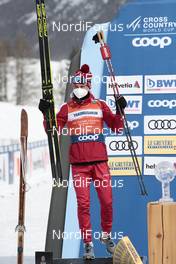 14.03.2021, Engadin, Switzerland (SUI): Ivan Yakimushkin (RUS) - FIS world cup cross-country, pursuit men, Engadin (SUI). www.nordicfocus.com. © Modica/NordicFocus. Every downloaded picture is fee-liable.