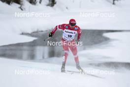 14.03.2021, Engadin, Switzerland (SUI): Alexey Chervotkin (RUS) - FIS world cup cross-country, pursuit men, Engadin (SUI). www.nordicfocus.com. © Modica/NordicFocus. Every downloaded picture is fee-liable.