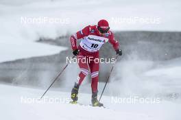 14.03.2021, Engadin, Switzerland (SUI): Alexey Chervotkin (RUS) - FIS world cup cross-country, pursuit men, Engadin (SUI). www.nordicfocus.com. © Modica/NordicFocus. Every downloaded picture is fee-liable.
