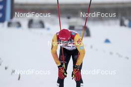 14.03.2021, Engadin, Switzerland (SUI): Florian Notz (GER) - FIS world cup cross-country, pursuit men, Engadin (SUI). www.nordicfocus.com. © Modica/NordicFocus. Every downloaded picture is fee-liable.