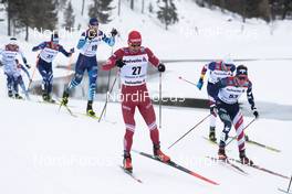14.03.2021, Engadin, Switzerland (SUI): Evgeniy Belov (RUS) - FIS world cup cross-country, pursuit men, Engadin (SUI). www.nordicfocus.com. © Modica/NordicFocus. Every downloaded picture is fee-liable.