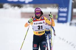 14.03.2021, Engadin, Switzerland (SUI): Sofie Krehl (GER) - FIS world cup cross-country, pursuit women, Engadin (SUI). www.nordicfocus.com. © Modica/NordicFocus. Every downloaded picture is fee-liable.