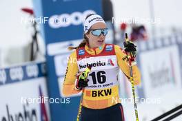 14.03.2021, Engadin, Switzerland (SUI): Pia Fink (GER) - FIS world cup cross-country, pursuit women, Engadin (SUI). www.nordicfocus.com. © Modica/NordicFocus. Every downloaded picture is fee-liable.