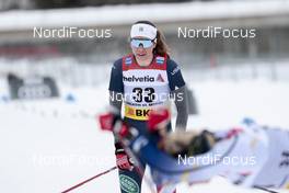 14.03.2021, Engadin, Switzerland (SUI): Katharine Ogden (USA) - FIS world cup cross-country, pursuit women, Engadin (SUI). www.nordicfocus.com. © Modica/NordicFocus. Every downloaded picture is fee-liable.