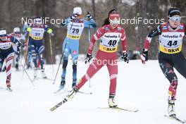14.03.2021, Engadin, Switzerland (SUI): Veronika Stepanova (RUS) - FIS world cup cross-country, pursuit women, Engadin (SUI). www.nordicfocus.com. © Modica/NordicFocus. Every downloaded picture is fee-liable.