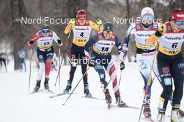 14.03.2021, Engadin, Switzerland (SUI): Rosie Brennan (USA) - FIS world cup cross-country, pursuit women, Engadin (SUI). www.nordicfocus.com. © Modica/NordicFocus. Every downloaded picture is fee-liable.