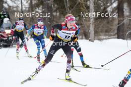14.03.2021, Engadin, Switzerland (SUI): Teresa Stadlober (AUT) - FIS world cup cross-country, pursuit women, Engadin (SUI). www.nordicfocus.com. © Modica/NordicFocus. Every downloaded picture is fee-liable.