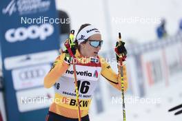14.03.2021, Engadin, Switzerland (SUI): Pia Fink (GER) - FIS world cup cross-country, pursuit women, Engadin (SUI). www.nordicfocus.com. © Modica/NordicFocus. Every downloaded picture is fee-liable.