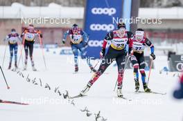 14.03.2021, Engadin, Switzerland (SUI): Dahria Beatty (CAN) - FIS world cup cross-country, pursuit women, Engadin (SUI). www.nordicfocus.com. © Modica/NordicFocus. Every downloaded picture is fee-liable.