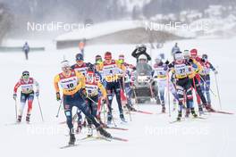 14.03.2021, Engadin, Switzerland (SUI): Victoria Carl (GER) - FIS world cup cross-country, pursuit women, Engadin (SUI). www.nordicfocus.com. © Modica/NordicFocus. Every downloaded picture is fee-liable.