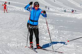 17.10.2021, Ramsau, Austria (AUT): Juliette Ducordeau (FRA) - Cross-Country training, Ramsau (AUT). www.nordicfocus.com. © Volk/NordicFocus. Every downloaded picture is fee-liable.