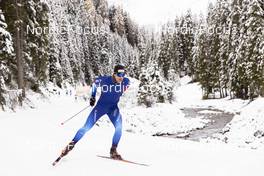 02.11.2021, Davos, Switzerland (SUI): Jovian Hediger (SUI) - Cross-Country training, Snowfarming track, Davos (SUI). www.nordicfocus.com. © Manzoni/NordicFocus. Every downloaded picture is fee-liable.