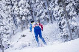 08.11.2021, Davos, Switzerland (SUI): Richard Jouve (FRA) - Cross-Country training, Snowfarming Track, Davos (SUI). www.nordicfocus.com. © Manzoni/NordicFocus. Every downloaded picture is fee-liable.