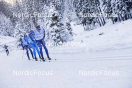 08.11.2021, Davos, Switzerland (SUI): Feature: Undefined Italian athlete competes - Cross-Country training, Snowfarming Track, Davos (SUI). www.nordicfocus.com. © Manzoni/NordicFocus. Every downloaded picture is fee-liable.