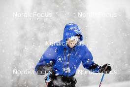 01.11.2021, Davos, Switzerland (SUI): Ueli Schnider (SUI) - Cross-Country training, snowfarming track, Davos (SUI). www.nordicfocus.com. © Manzoni/NordicFocus. Every downloaded picture is fee-liable.