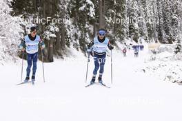 02.11.2021, Davos, Switzerland (SUI): Feature: Undefined French athlete competes - Cross-Country training, Snowfarming track, Davos (SUI). www.nordicfocus.com. © Manzoni/NordicFocus. Every downloaded picture is fee-liable.