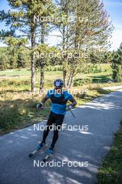 22.09.2021, Font-Romeu, France (FRA): Richard Jouve (FRA) - Cross-Country training, Font-Romeu (FRA). www.nordicfocus.com. © Leo Authamayou/NordicFocus. Every downloaded picture is fee-liable.