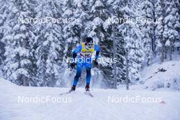 08.11.2021, Davos, Switzerland (SUI): Valentin Chauvin (FRA) - Cross-Country training, Snowfarming Track, Davos (SUI). www.nordicfocus.com. © Manzoni/NordicFocus. Every downloaded picture is fee-liable.