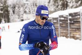 02.11.2021, Davos, Switzerland (SUI): Jonas Baumann (SUI) - Cross-Country training, Snowfarming track, Davos (SUI). www.nordicfocus.com. © Manzoni/NordicFocus. Every downloaded picture is fee-liable.