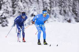 08.11.2021, Davos, Switzerland (SUI): Test race 10k classic with the Italian Cross-Country-Team  - Cross-Country training, Snowfarming Track, Davos (SUI). www.nordicfocus.com. © Manzoni/NordicFocus. Every downloaded picture is fee-liable.