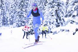 08.11.2021, Davos, Switzerland (SUI): Greta Laurent (ITA) - Cross-Country training, Snowfarming Track, Davos (SUI). www.nordicfocus.com. © Manzoni/NordicFocus. Every downloaded picture is fee-liable.