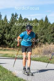 22.09.2021, Font-Romeu, France (FRA): Hugo Lapalus (FRA) - Cross-Country training, Font-Romeu (FRA). www.nordicfocus.com. © Leo Authamayou/NordicFocus. Every downloaded picture is fee-liable.