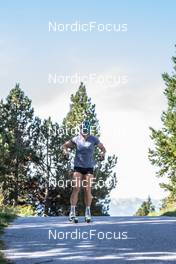 22.09.2021, Font-Romeu, France (FRA): Flora Dolci (FRA) - Cross-Country training, Font-Romeu (FRA). www.nordicfocus.com. © Leo Authamayou/NordicFocus. Every downloaded picture is fee-liable.