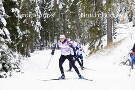 02.11.2021, Davos, Switzerland (SUI): Enora Latulliere (FRA) - Cross-Country training, Snowfarming track, Davos (SUI). www.nordicfocus.com. © Manzoni/NordicFocus. Every downloaded picture is fee-liable.