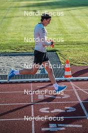22.09.2021, Font-Romeu, France (FRA): Johan Haeggstroem (SWE) - Cross-Country training, Font-Romeu (FRA). www.nordicfocus.com. © Augustin Authamayou/NordicFocus. Every downloaded picture is fee-liable.