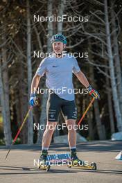 22.09.2021, Font-Romeu, France (FRA): Anton Persson (SWE) - Cross-Country training, Font-Romeu (FRA). www.nordicfocus.com. © Augustin Authamayou/NordicFocus. Every downloaded picture is fee-liable.