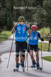 21.09.2021, Font-Romeu, France (FRA): Clement Parisse (FRA) - Cross-Country training, Font-Romeu (FRA). www.nordicfocus.com. © Leo Authamayou/NordicFocus. Every downloaded picture is fee-liable.
