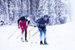 08.11.2021, Davos, Switzerland (SUI): Feature: Undefined Spanish athlete competes - Cross-Country training, Snowfarming Track, Davos (SUI). www.nordicfocus.com. © Manzoni/NordicFocus. Every downloaded picture is fee-liable.