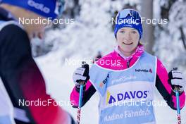 08.11.2021, Davos, Switzerland (SUI): Nadine Faehndrich (SUI) - Cross-Country training, Snowfarming Track, Davos (SUI). www.nordicfocus.com. © Manzoni/NordicFocus. Every downloaded picture is fee-liable.