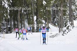 02.11.2021, Davos, Switzerland (SUI): Baptiste Gros (FRA) - Cross-Country training, Snowfarming track, Davos (SUI). www.nordicfocus.com. © Manzoni/NordicFocus. Every downloaded picture is fee-liable.