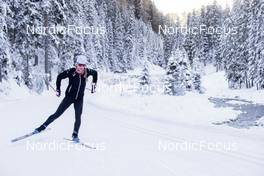 08.11.2021, Davos, Switzerland (SUI): Feature: Undefined Canadian athlete competes - Cross-Country training, Snowfarming Track, Davos (SUI). www.nordicfocus.com. © Manzoni/NordicFocus. Every downloaded picture is fee-liable.