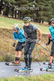 16.09.2021, Font-Romeu, France (FRA): Clement Parisse (FRA) - Cross-Country training, Font-Romeu (FRA). www.nordicfocus.com. © Leo Authamayou/NordicFocus. Every downloaded picture is fee-liable.