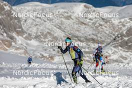 17.10.2021, Ramsau, Austria (AUT): Florian Knopf (GER) - Cross-Country training, Ramsau (AUT). www.nordicfocus.com. © Volk/NordicFocus. Every downloaded picture is fee-liable.