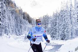 08.11.2021, Davos, Switzerland (SUI): Adrien Backscheider (FRA) - Cross-Country training, Snowfarming Track, Davos (SUI). www.nordicfocus.com. © Manzoni/NordicFocus. Every downloaded picture is fee-liable.