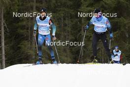 01.11.2021, Davos, Switzerland (SUI): Feature: Undefined French athletes compete - Cross-Country training, snowfarming track, Davos (SUI). www.nordicfocus.com. © Manzoni/NordicFocus. Every downloaded picture is fee-liable.