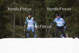 01.11.2021, Davos, Switzerland (SUI): Feature: Undefined French athletes compete - Cross-Country training, snowfarming track, Davos (SUI). www.nordicfocus.com. © Manzoni/NordicFocus. Every downloaded picture is fee-liable.