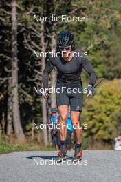22.09.2021, Font-Romeu, France (FRA): Valentin Chauvin (FRA) - Cross-Country training, Font-Romeu (FRA). www.nordicfocus.com. © Augustin Authamayou/NordicFocus. Every downloaded picture is fee-liable.