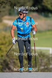 22.09.2021, Font-Romeu, France (FRA): Richard Jouve (FRA) - Cross-Country training, Font-Romeu (FRA). www.nordicfocus.com. © Augustin Authamayou/NordicFocus. Every downloaded picture is fee-liable.
